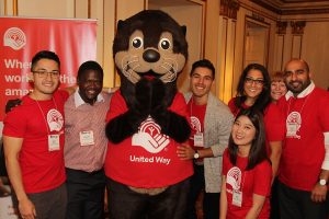 SEymour and volunteers at Rev Up