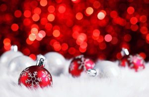 red christmas decorations