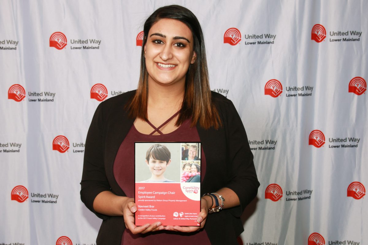 Employee Campaign Chair Spirit Award