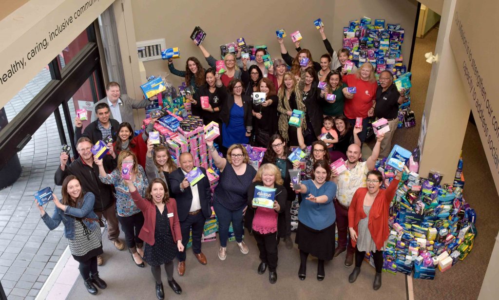 tampon tuesday united way lower mainland